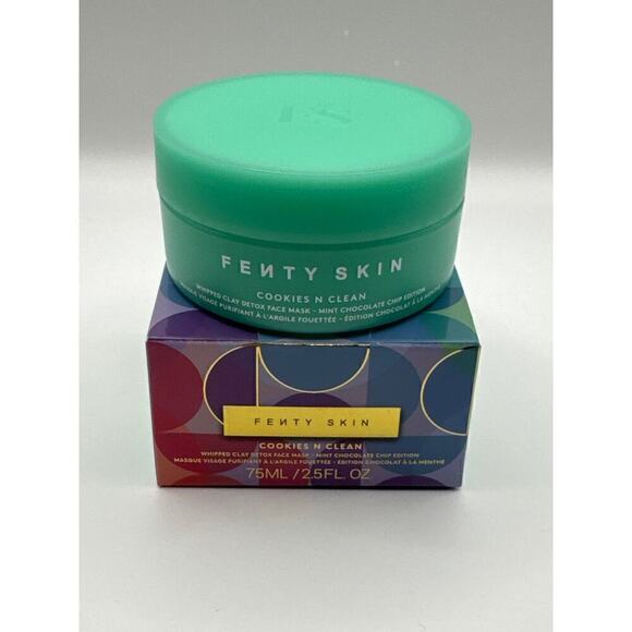 FENTY SKIN Cookies N Clean Whipped Clay Pore Detox Face Mask BNIB - Picture 3 of 11